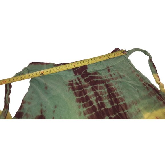 Neelam Green, Brown Yellow Gypsy Skirt - One Size Fit All  91494 - Picture 8 of 10